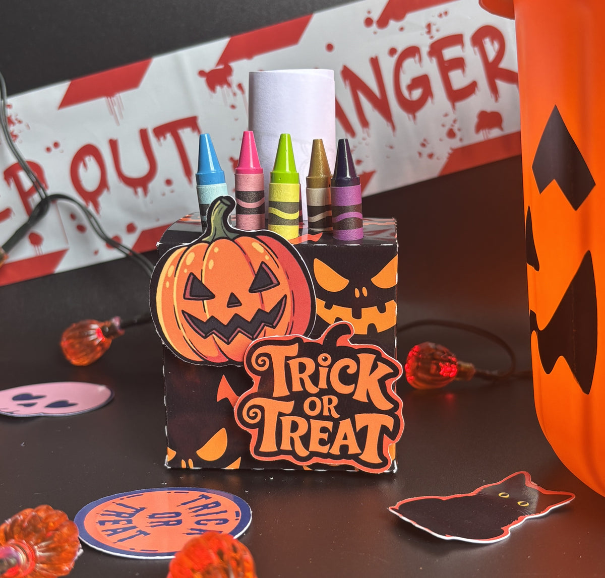 Fright Night Colouring Activity Box