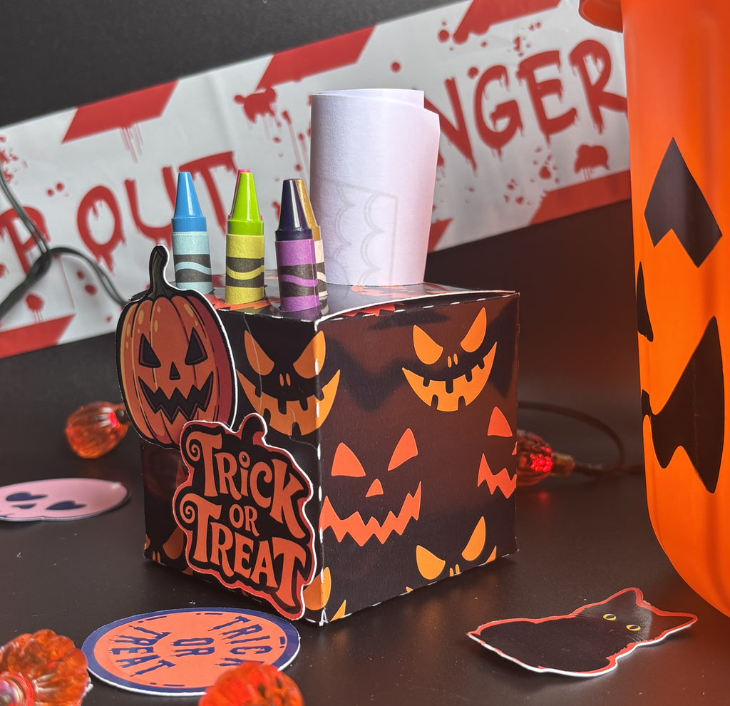 Fright Night Colouring Activity Box