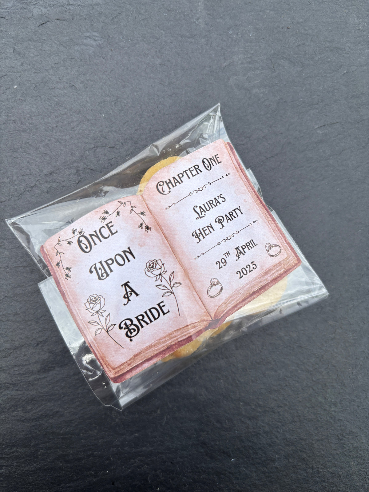 Personalised Once Upon A Bride Stickers