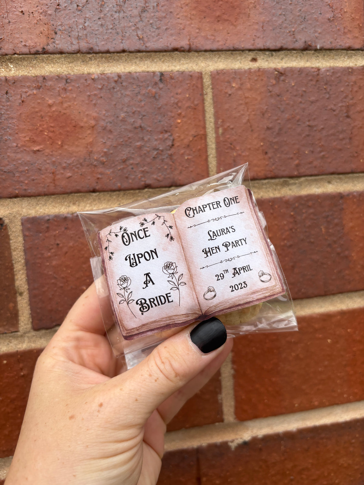 Personalised Once Upon A Bride Stickers