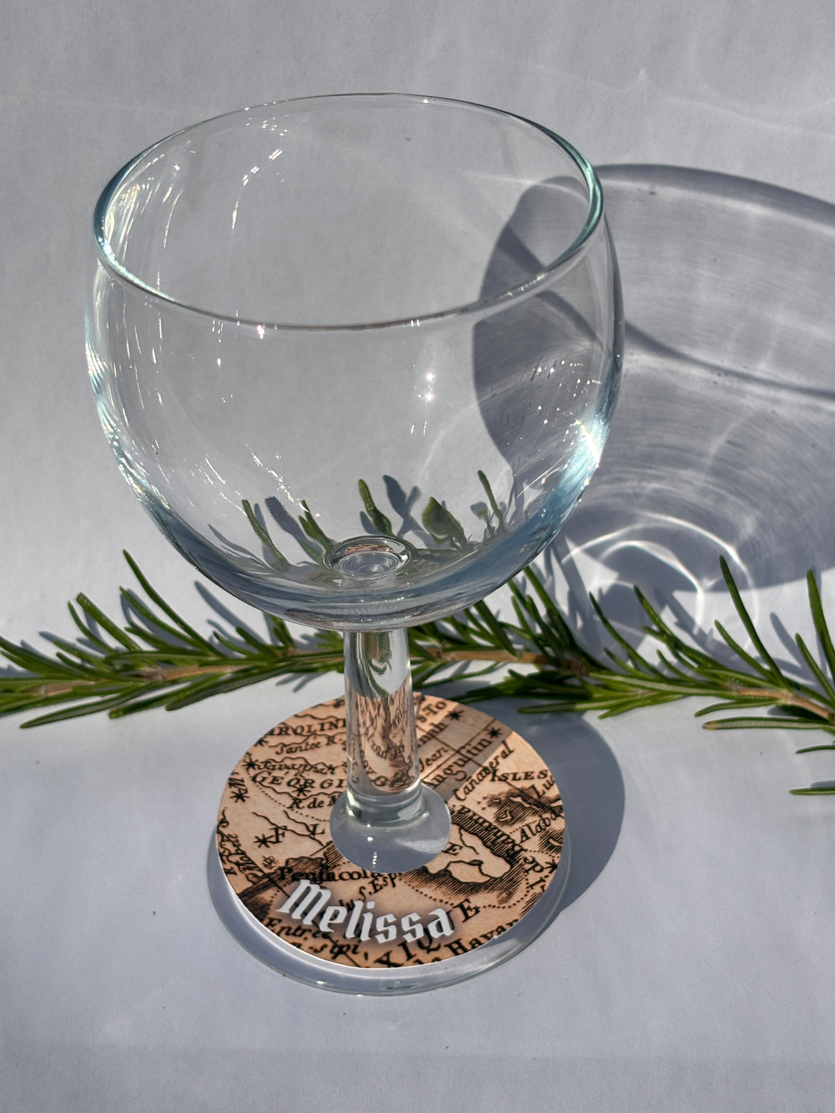 The Explorer Wine Glass Tags