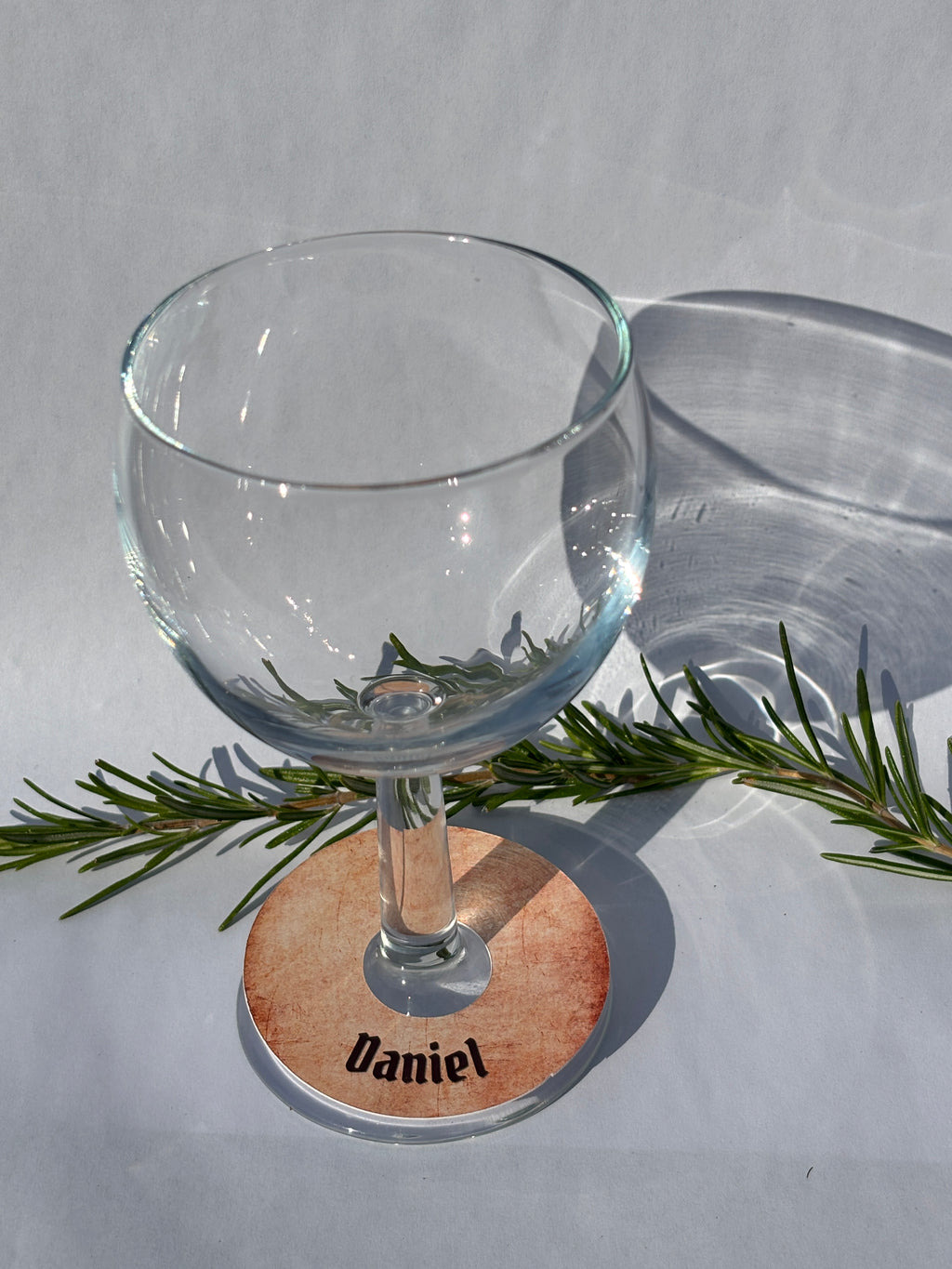 Timeless Charm Wine Glass Tags