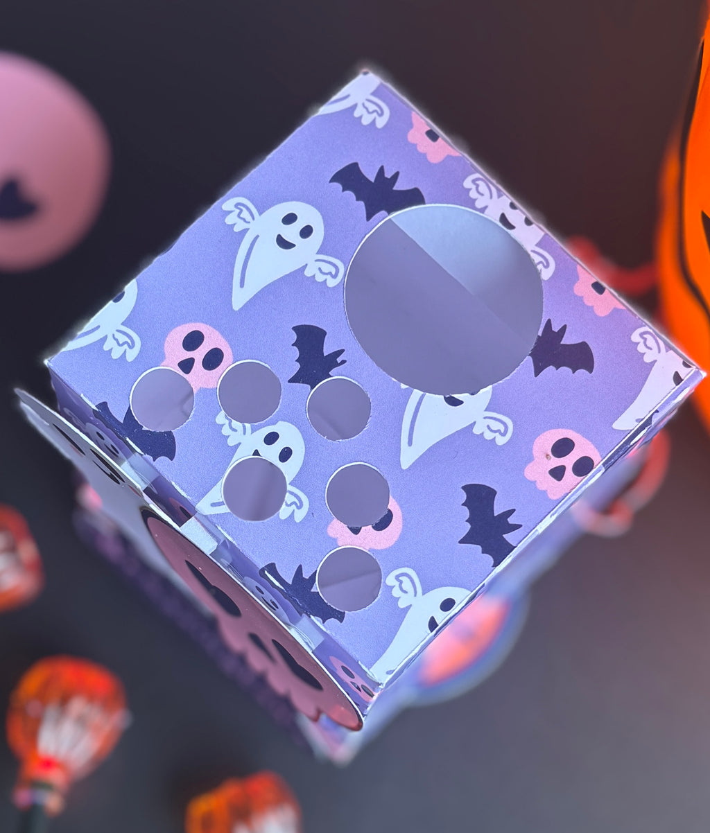 Custom Text Pretty Little Haunts Colouring Activity Box