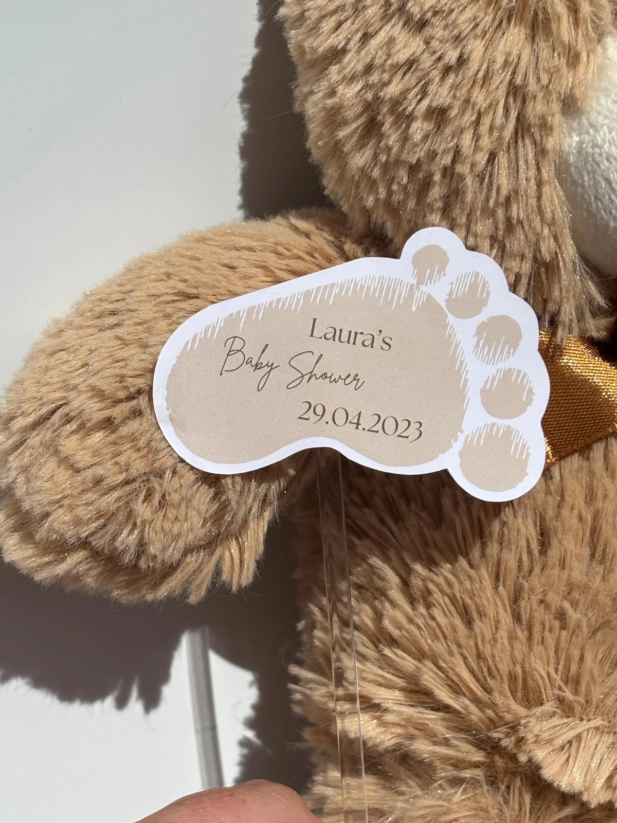 Personalised Baby Footprints Stickers