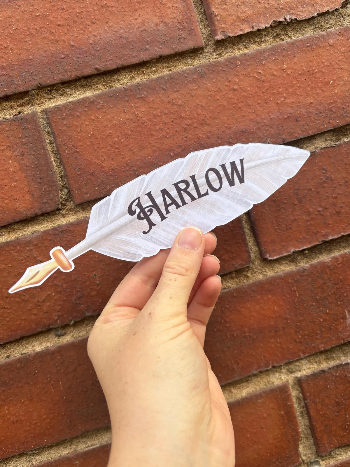 Personalised Quill Place Cards