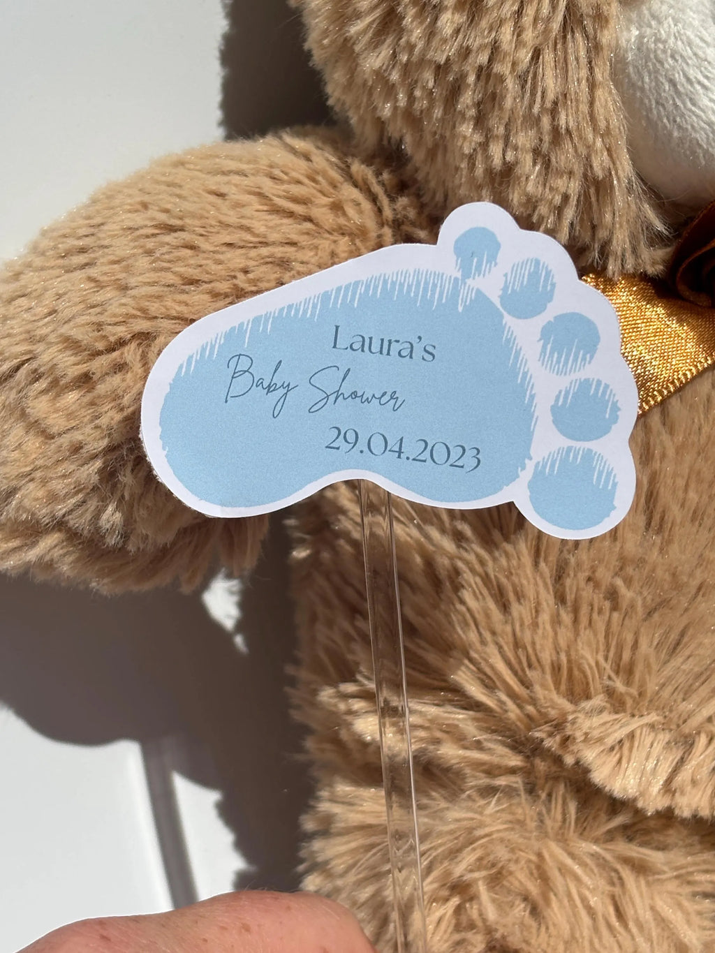 Personalised Baby Footprints Stickers